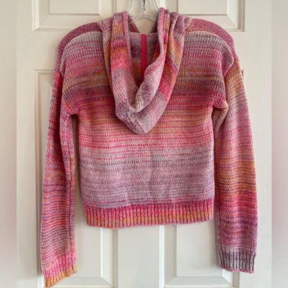 SOLD NWT Gap Kids Hooded Sweater XL Big Girl 12 Ombre Spacedye - Picture 8 of 14